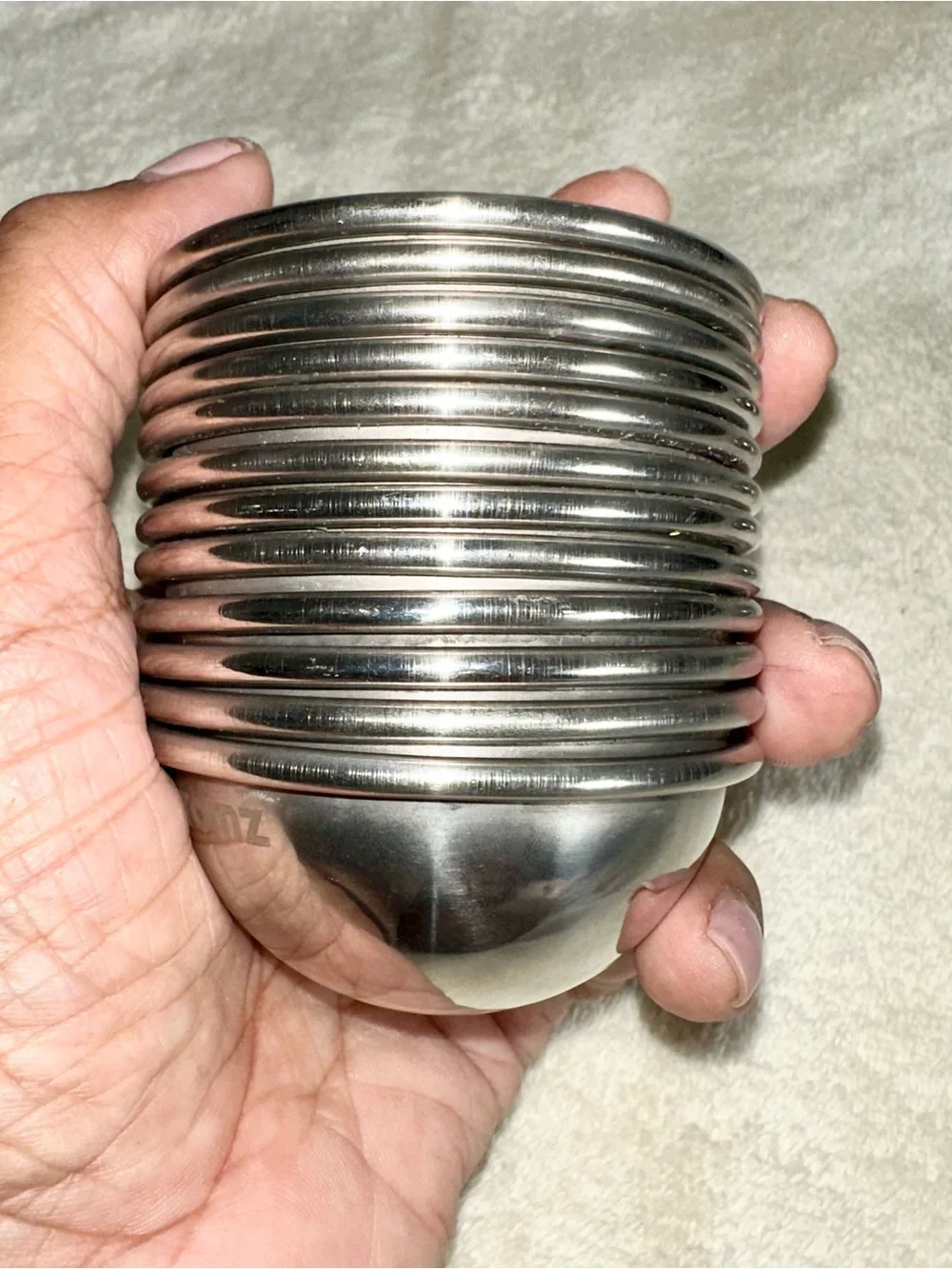 BESTOMZ Stainless Steel Bath Bomb Molds 13 Pc Lot DIY Crafting Metal Baking Cups